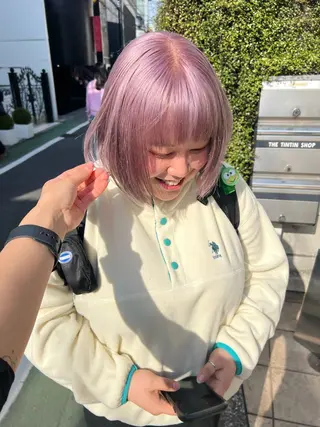 ショート カラー XENA表参道 MIKUのヘアスタイル