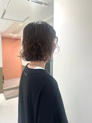 ショート パーマ emme 立川所属・🤍アヤナ🤍 emme立川のヘアスタイル