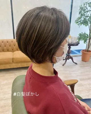 ショート ナツミ🌼新越谷/ 骨格修正/艶髪のヘアスタイル
