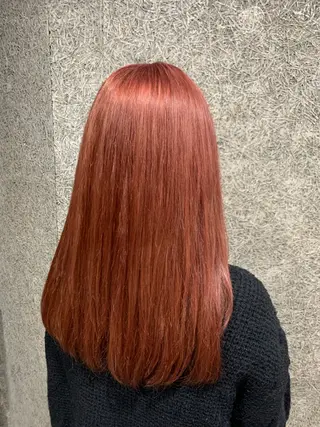 セミロング カラー 🌙米谷 拓海のヘアスタイル