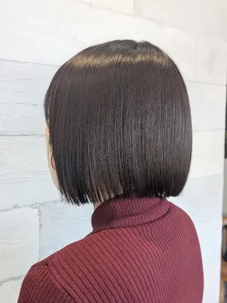 ショート 山田 愛/川中島/縮毛矯正のヘアスタイル