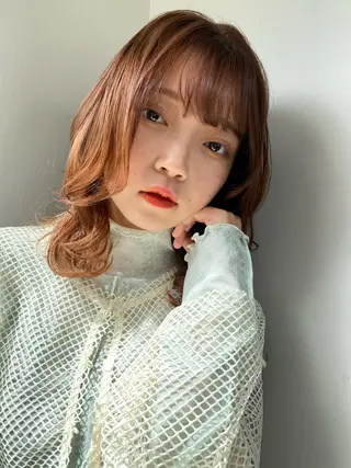 ミディアム カラー アレンジ指名 no.1✨ｈａｋｏのヘアスタイル