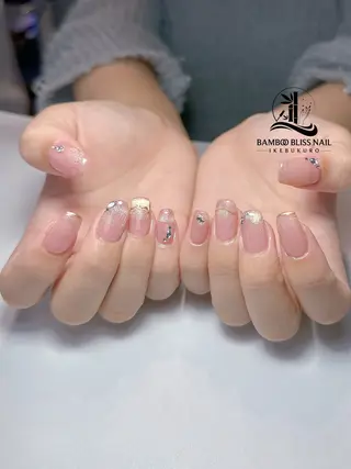 ネイル BAMBOO BLISS 研修用のネイルデザイン