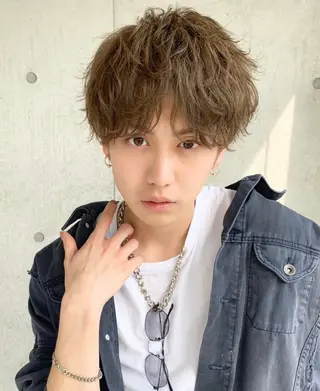 メンズ Loy所属・メンズヘア特化 パーマ 縮毛矯正🔷のヘアスタイル