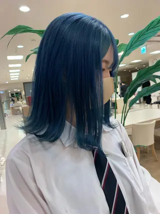 ミディアム カラー 暖色専門美容師🎀 お客様満足度◎のヘアスタイル