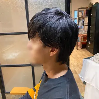 ミディアム メンズ 井上 彩花のヘアスタイル