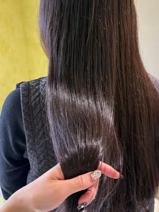 ロング La fith rosa所属・miharu🐱 茨木/透明感カラーのヘアスタイル