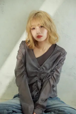 カラー mai/ merry  寺田町のヘアスタイル