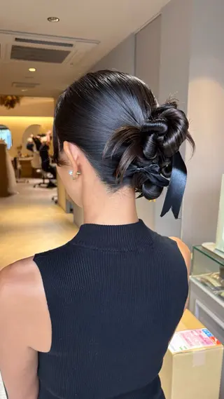 ヘアアレンジ 《無料カットモデル / perm》ナミのヘアスタイル