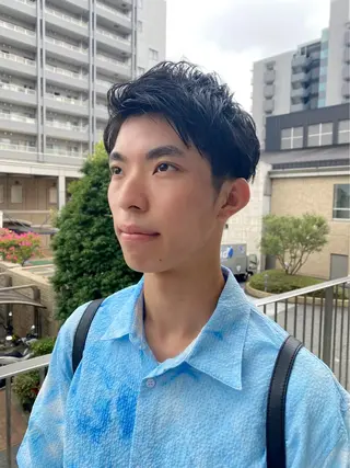 メンズ ✨似合わせカラー 阿部賢✨のヘアスタイル