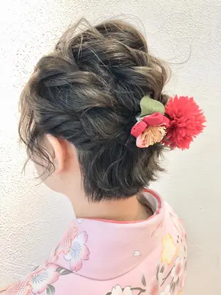 ショート ヘアアレンジ Neolive Cava 相模大野店所属・sola: neoliveのヘアスタイル