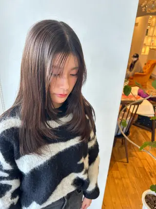 ロング sanaha🎀 カラーモデルのヘアスタイル