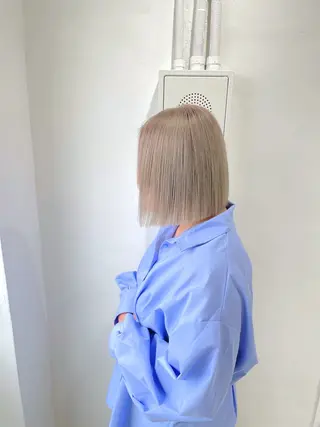 ミディアム カラー Mu所属・Mu ミューのヘアスタイル