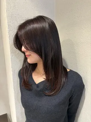 ロング カラー shizuki🌙 /ヘアカラーのヘアスタイル