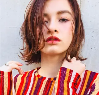 ミディアム 韓×中くびれヘア💋 髪質改善宇塚元哉💓のヘアスタイル