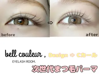 マツエク・マツパ bell couleur所属・ベルクルール MIYUのマツエク・マツパデザイン