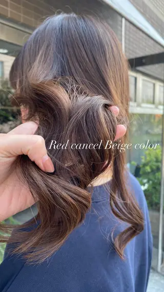 ミディアム ELEN 新百合ヶ丘のヘアスタイル