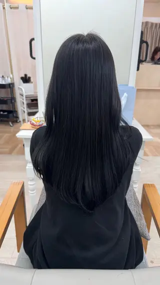 ロング カラー 武田 つぐみのヘアスタイル