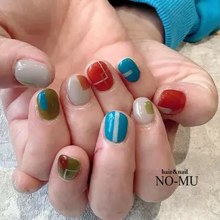ネイル hair＆nail NO-MU所属・hair＆nail NO-MUのネイルデザイン