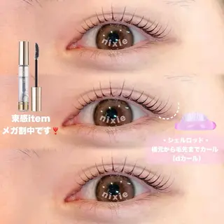 マツエク・マツパ nixie ゆいのマツエク・マツパデザイン