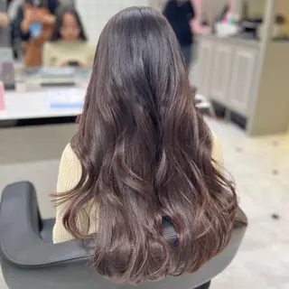 カラー 艶髪/韓国レイヤー 🤍Houtoのヘアスタイル