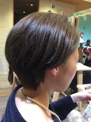 ショート 🐺ウルフ/レイヤー 似合わせ‎🤍沙羅のヘアスタイル