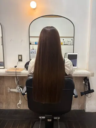 ロング 入澤 凜のヘアスタイル
