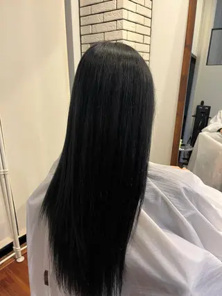 ロング カラー こまつばらみお/レイ ヤー/ダブルカラーのヘアスタイル