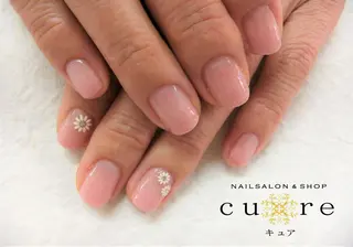 ショート ネイル ネイルサロン Cureのネイルデザイン