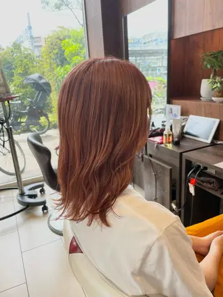ミディアム カラー sweetroom所属・12月特別価格✨/ 平塚/佐藤郁也のヘアスタイル