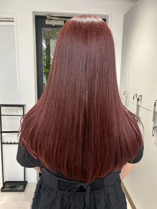 ロング カラー Kasumi | くすみブラウン×渋谷のヘアスタイル