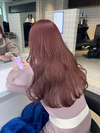 ロング 肌なじみベージュ 🦋azu🦋のヘアスタイル