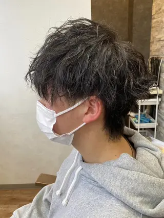 ショート メンズ 菅原流星🌟カット/ メンズ/メンズパーマのヘアスタイル