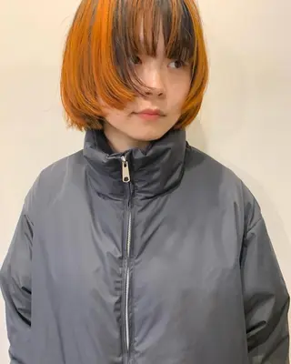 ミディアム カラー 【takk】 ナカヤママサヨシのヘアスタイル