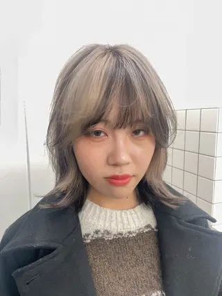 ミディアム カラー 関 京磨のヘアスタイル