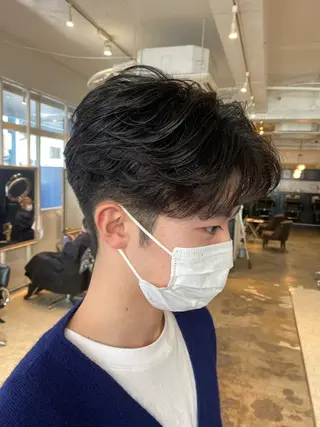 ショート バレイヤージュ職人 🔥代表YU-SHIのヘアスタイル