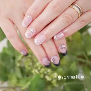 ネイル ネイルサロン・ネイルスクール　たゆnail所属・ネイルサロン 【たゆnail】のネイルデザイン