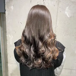 ロング カラー Neolive Luca　御茶ノ水店所属・透明カラー/韓国風 Subaruのヘアスタイル
