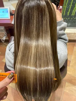 ロング 下鳥 廉のヘアスタイル