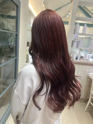 ロング 若林 沙樹のヘアスタイル