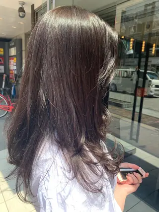 ロング カラー 平野 優奈のヘアスタイル