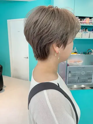 ショート カラー 🫧ショート/ボブ 池袋西口・泡渕✂️のヘアスタイル