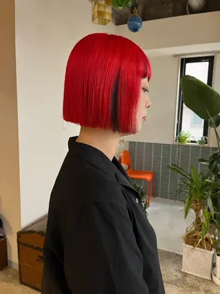 ミディアム カラー 🩷ハイトーン透明感 レイヤー🩷ユリカのヘアスタイル