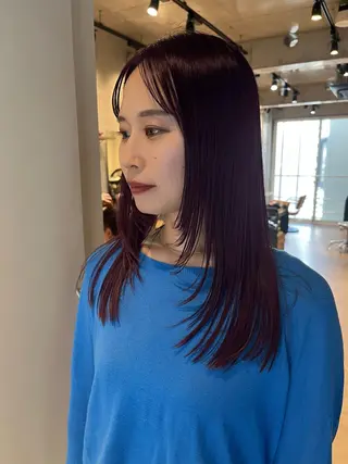 セミロング davin中目黒 KATOのヘアスタイル