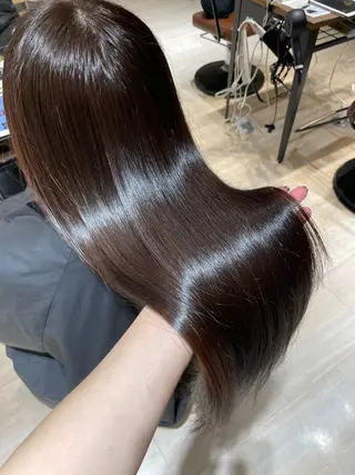 ロング 艶カラー/アレンジ/ はまぐちうみのヘアスタイル