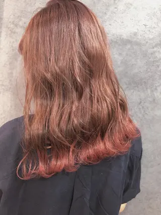 ロング カラー ヘアアレンジ メンズ キッズ ネイル マツエク・マツパ GO TODAY SHAiRE SALON所属・透明感カラー🤎 ゆりのヘアスタイル