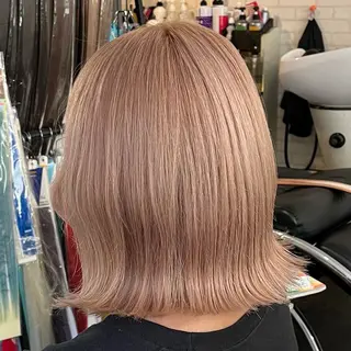 ミディアム カラー ヘアアレンジ Kimura Shinyaのヘアスタイル