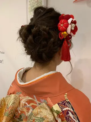 ヘアアレンジ 青野 文香のヘアスタイル