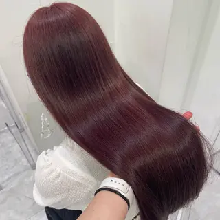 ロング カラー ヘアアレンジ ❣️ブリーチなし暖色 ayu❣️のヘアスタイル