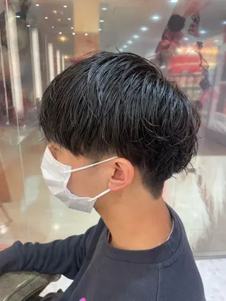 メンズ 束感まつ毛 ／nicoのヘアスタイル